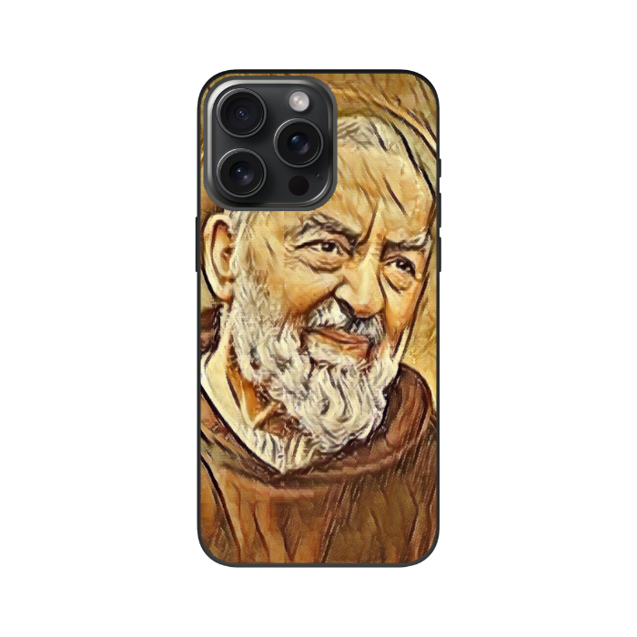 Apple iPhone 15 Pro Biodegradable case (back printed, black)