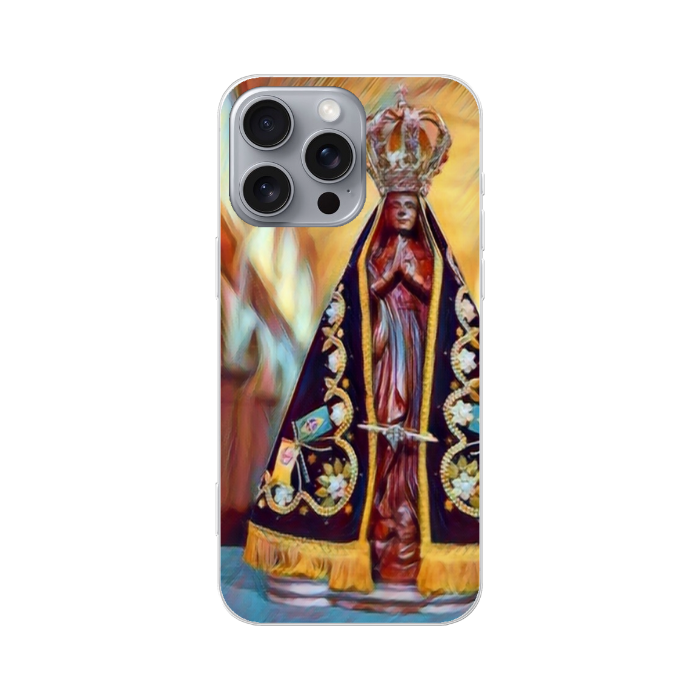 Apple iPhone 16 Pro Max Hybrid case with MagSafe (back printed, transparent)