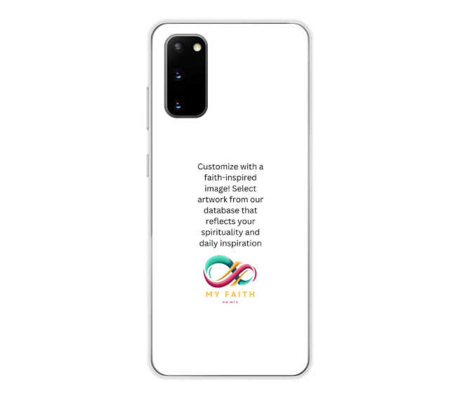 Samsung Galaxy S20 / Galaxy S20 5G Soft case (back printed, transparent)