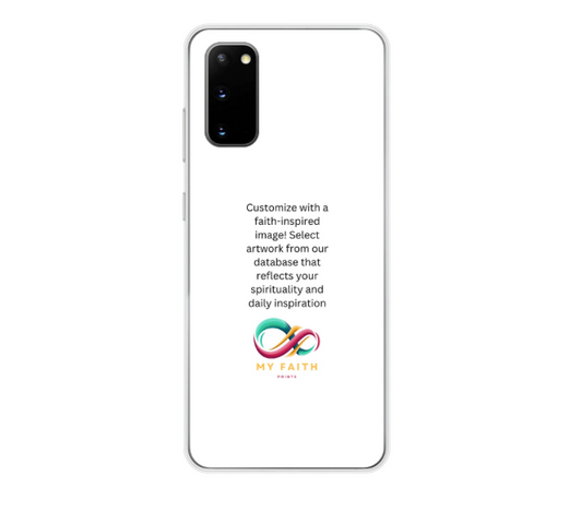 Samsung Galaxy S20 / Galaxy S20 5G Soft case (back printed, transparent)