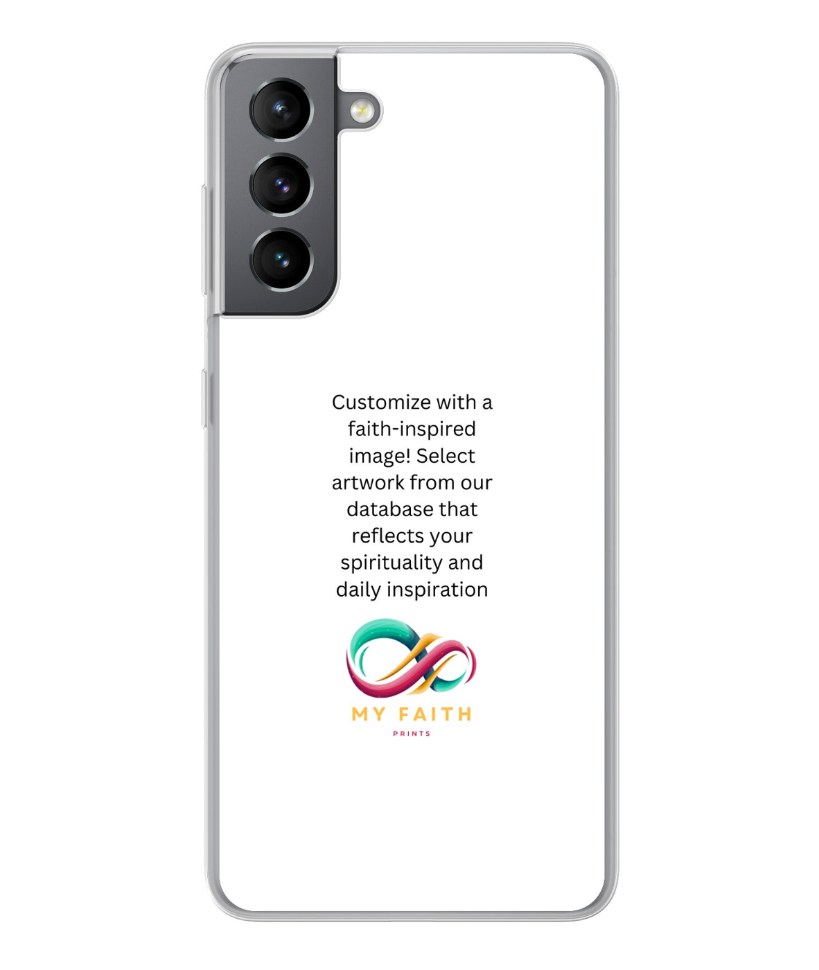 Samsung Galaxy S21 5G Hard case (back printed, transparent)