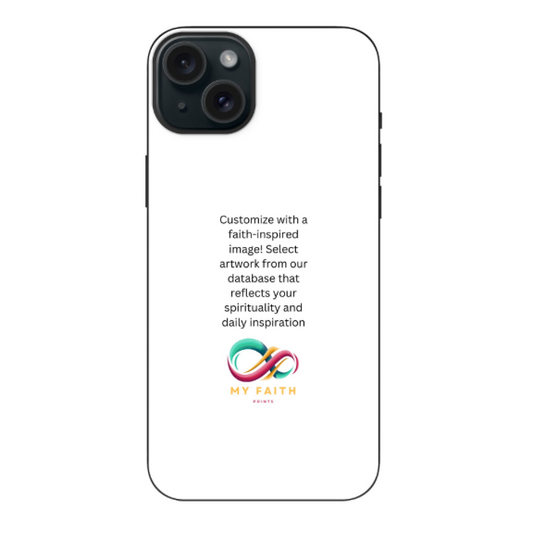 Apple iPhone 15 Plus Biodegradable case (back printed, black)