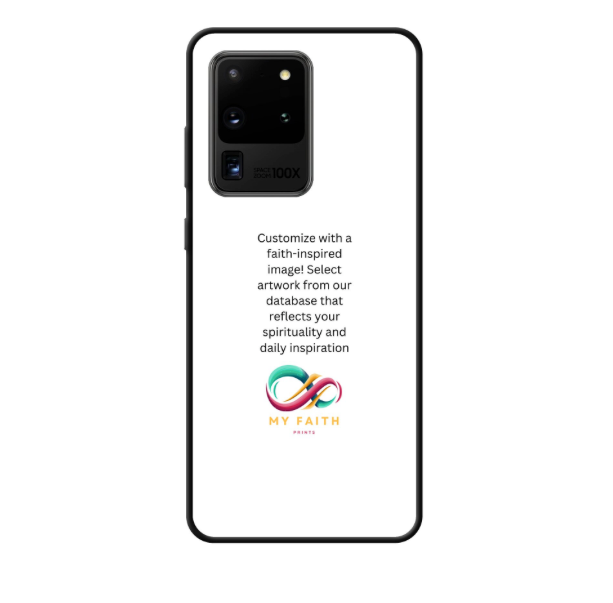 Samsung Galaxy S20 Ultra / Galaxy S20 Ultra 5G Soft case (back printed, black)