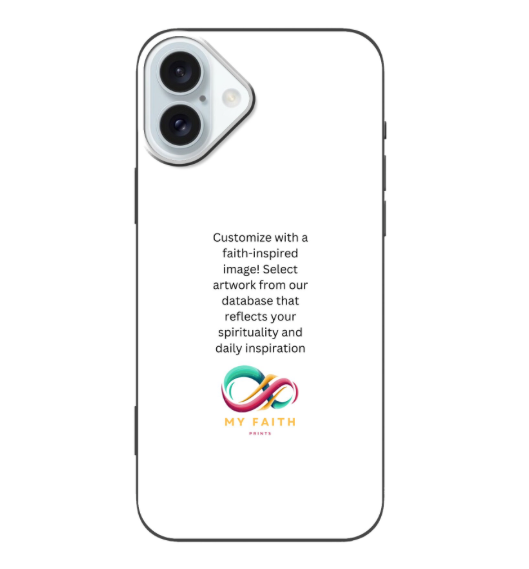 Apple iPhone 16 Plus Biodegradable case (back printed, black)