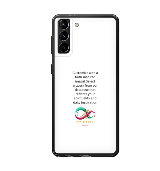 Samsung Galaxy S21 Plus 5G Soft case (back printed, black)