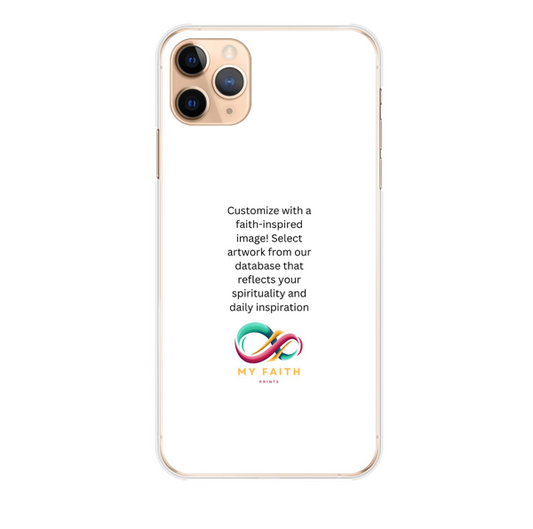 Apple iPhone 11 Pro Max Hard case (back printed, transparent)
