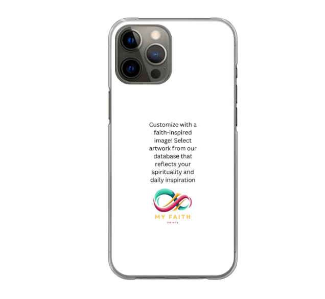 Apple iPhone 12 Pro Max Hard case (back printed, transparent)