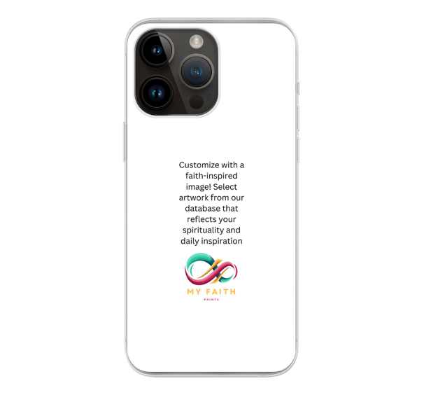 Apple iPhone 14 Pro Max Soft case (back printed, transparent)