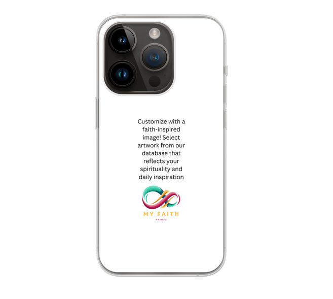 Apple iPhone 14 Pro Soft case (back printed, transparent)