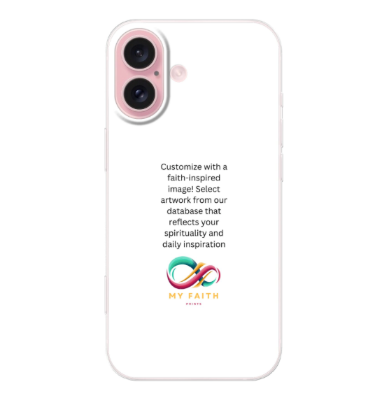 Apple iPhone 16 Soft case (back printed, transparent)