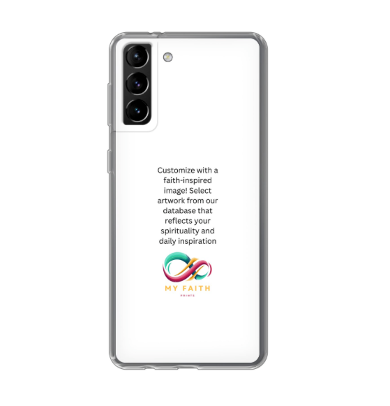 Samsung Galaxy S21 Plus 5G Soft case (back printed, transparent)