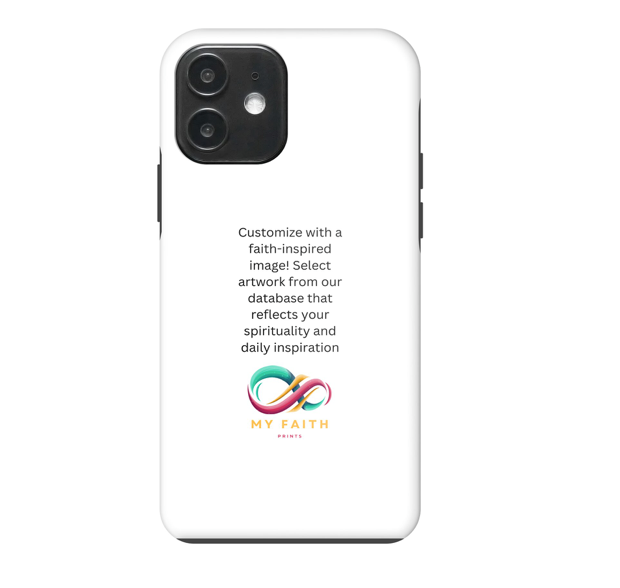 Apple iPhone 12 / iPhone 12 Pro Tough case (fully printed, black insert)
