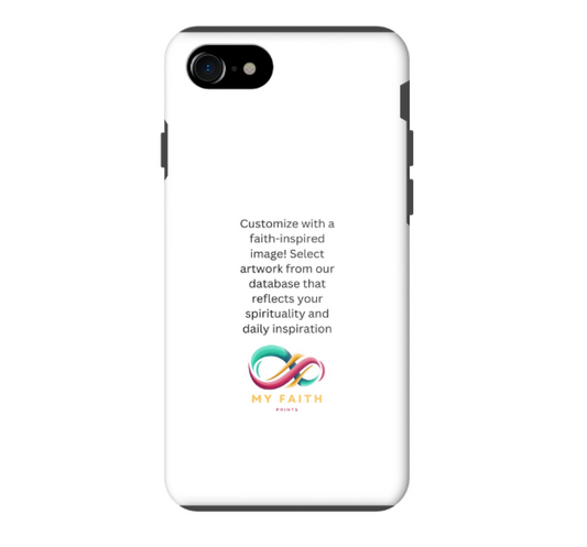Apple iPhone 7 / 8 / SE (2020) / SE (2022) Tough case (fully printed, black insert)