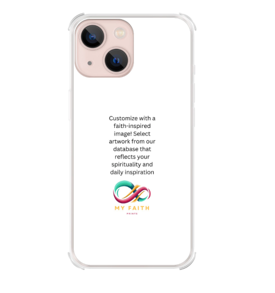 Apple iPhone 13 mini Bumper case (back printed, transparent)