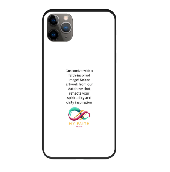 Apple iPhone 11 Pro Biodegradable case (back printed, black)