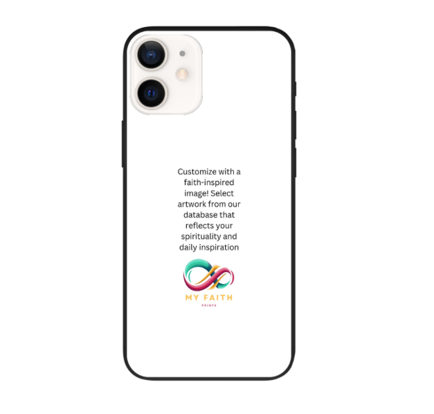 Apple iPhone 12 / iPhone 12 Pro Biodegradable case (back printed, black)