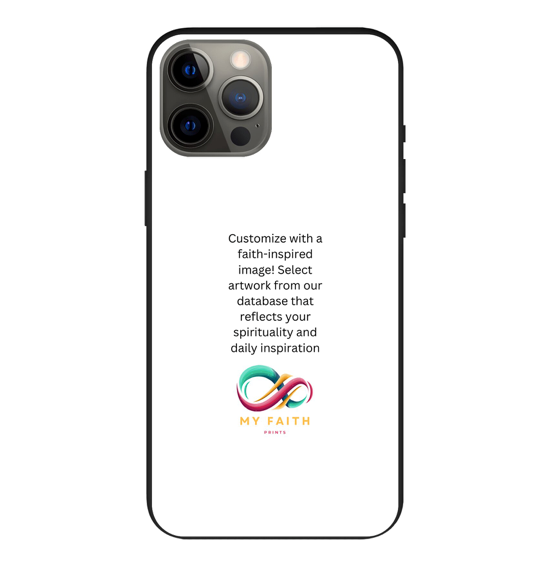 Apple iPhone 12 Pro Max Biodegradable case (back printed, black)
