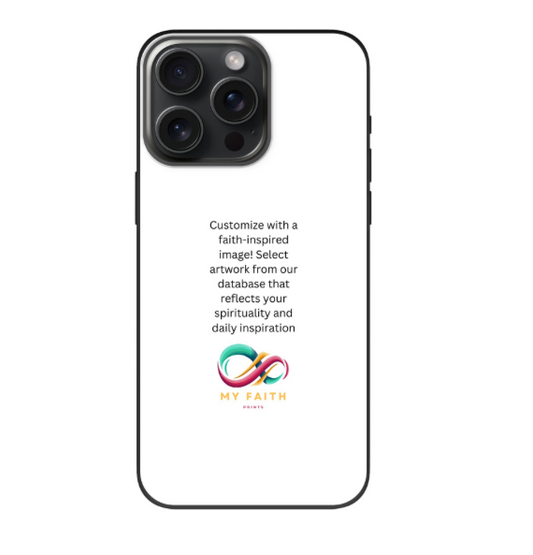 Apple iPhone 15 Pro Max Biodegradable case (back printed, black)