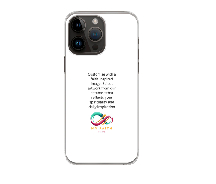 Apple iPhone 14 Pro Max Hard case (back printed, transparent)