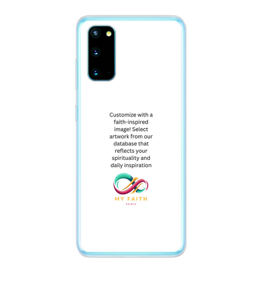 Samsung Galaxy S20 Hard case (back printed, transparent)
