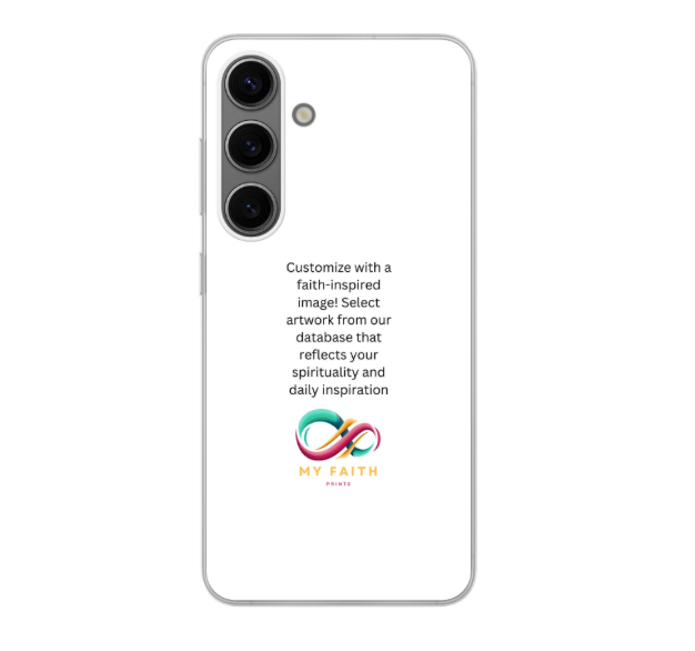 Samsung Galaxy S24 Hard case (back printed, transparent)