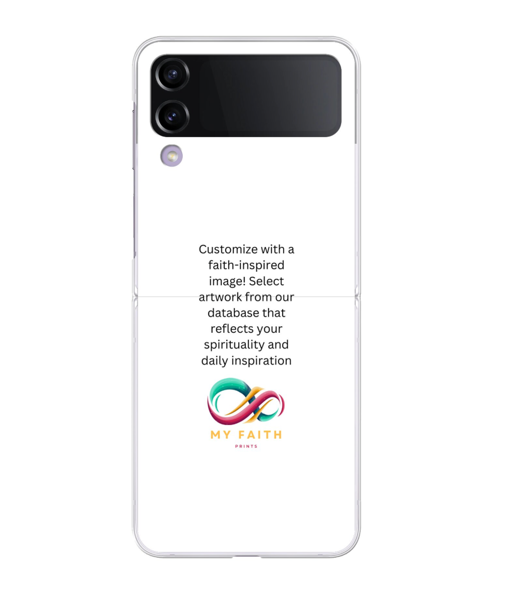 Samsung Galaxy Z Flip4 Hard case (back printed, transparent)