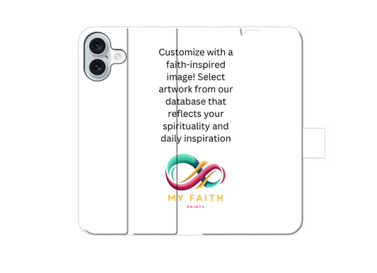 Apple iPhone 16 Plus Wallet case (fully printed)