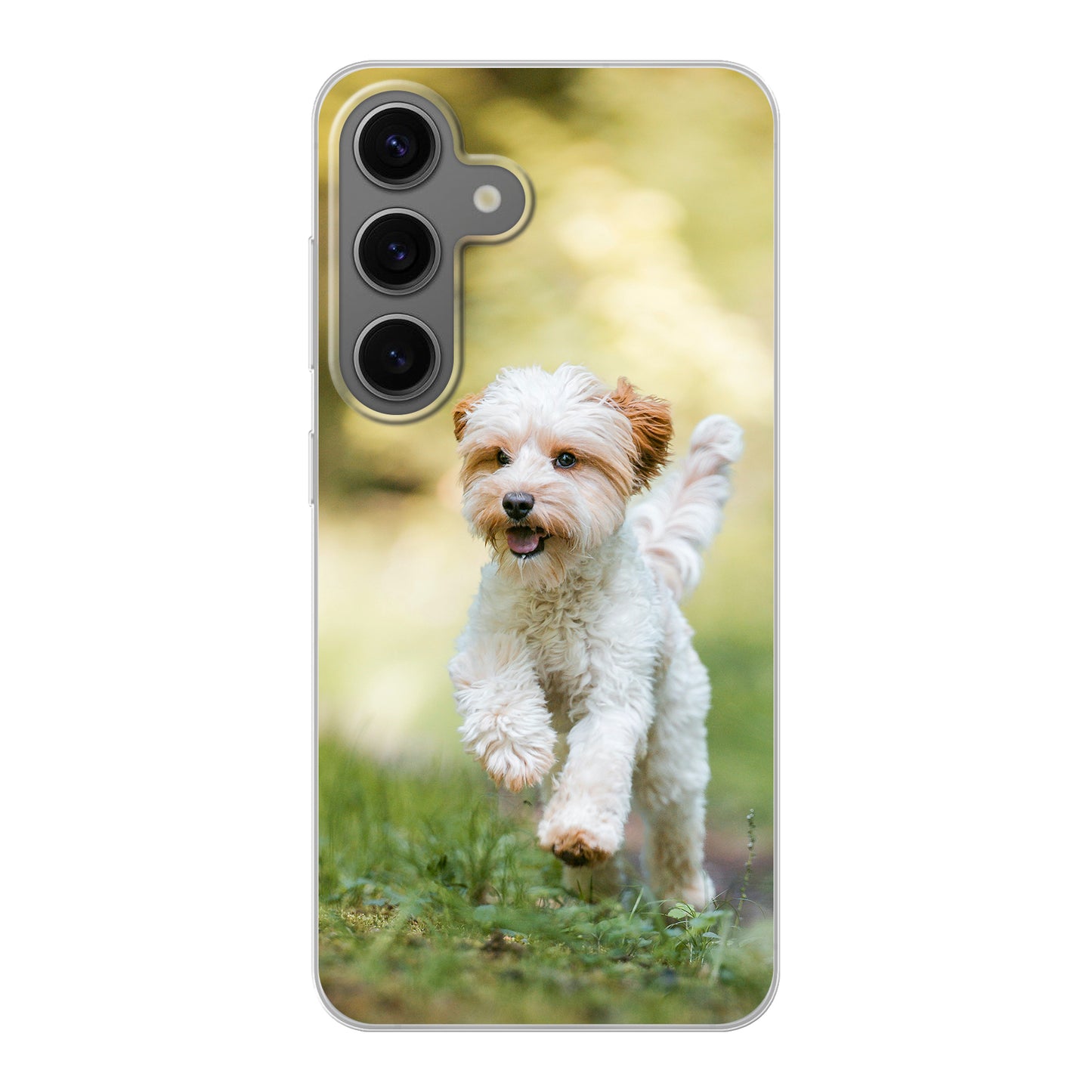 Samsung Galaxy S25 Soft case (back printed, transparent)