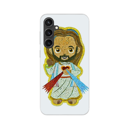 Samsung Galaxy S23 FE Soft case (back printed, transparent)