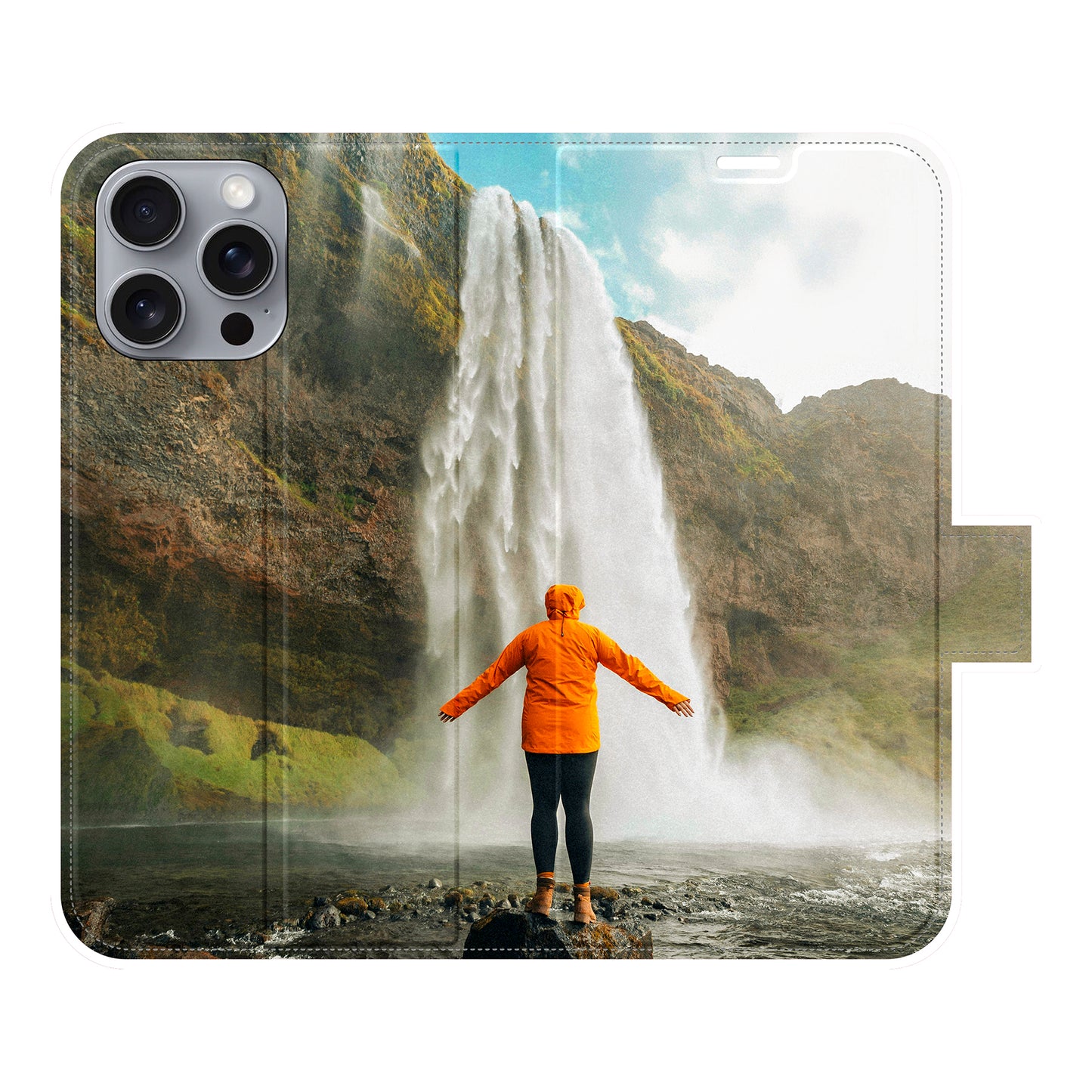 Apple iPhone 16 Pro Max Wallet case (fully printed)