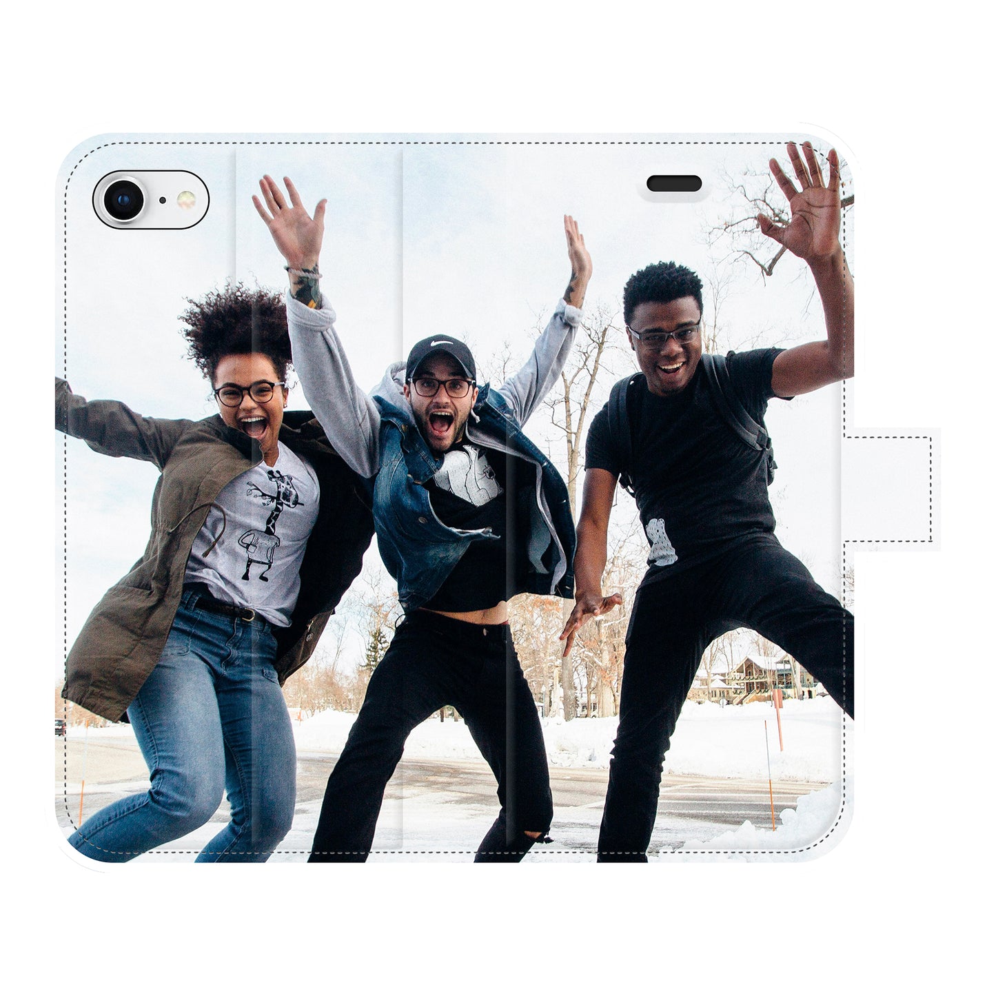 Apple iPhone 7 / iPhone 8/ iPhone SE (2020) / iPhone SE (2022) Wallet case (fully printed)