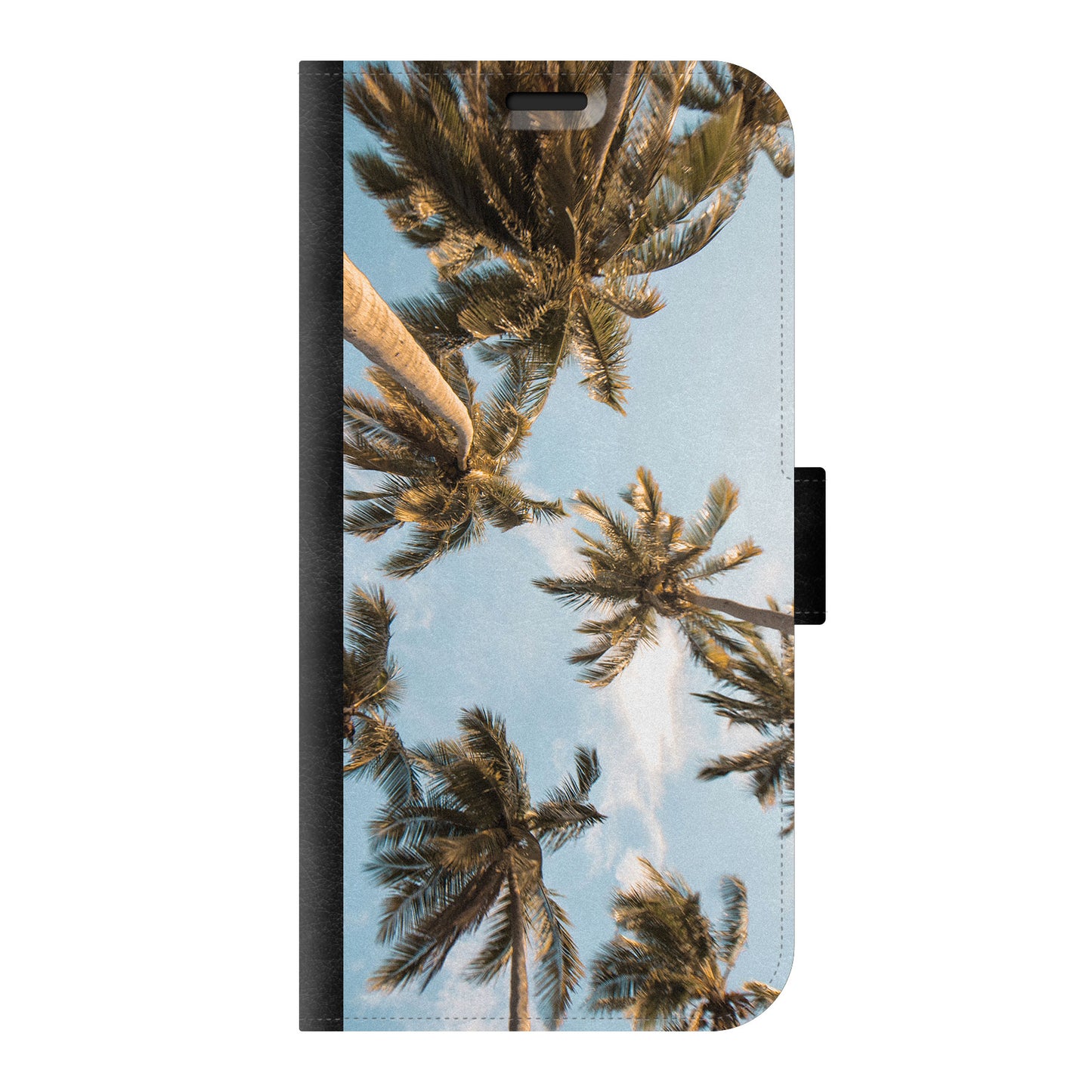 Apple iPhone 12 Pro Max Wallet case (front printed, black)