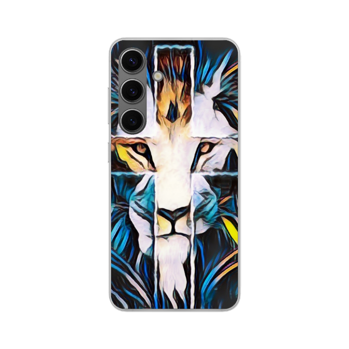 Samsung Galaxy S24 Hard case (back printed, transparent)
