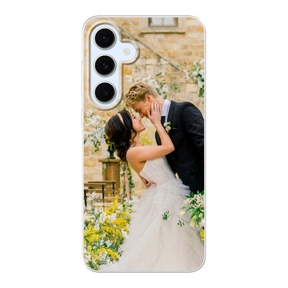 Samsung Galaxy S24 FE Soft case (back printed, transparent)