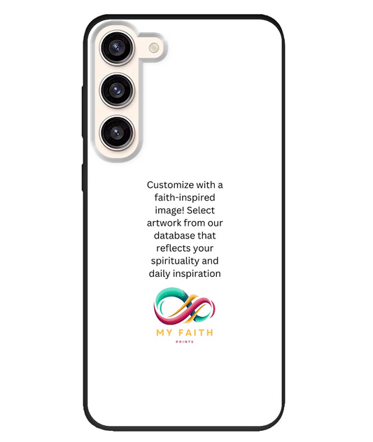 Samsung Galaxy S23 Plus Biodegradable case (back printed, black)