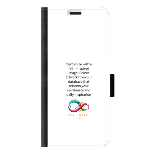 Samsung Galaxy S21 5G Wallet case (front printed, black)