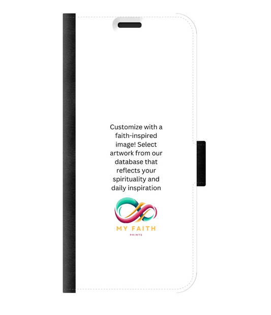 Samsung Galaxy S21 Plus 5G Wallet case (front printed, black)