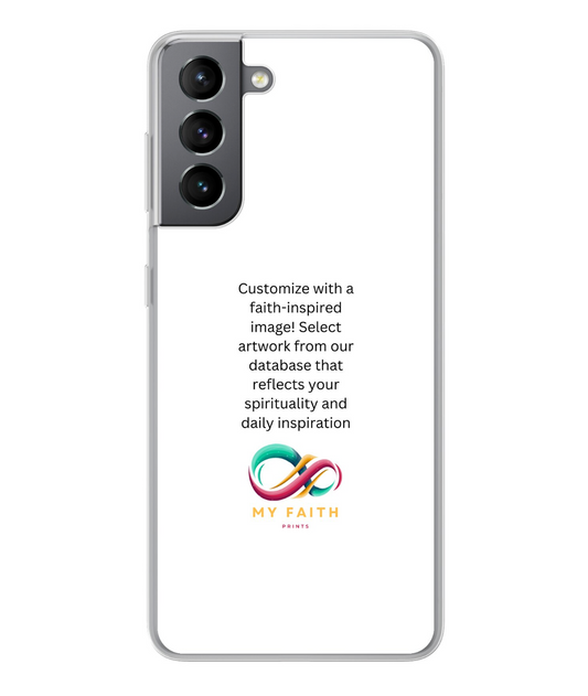 Samsung Galaxy S21 5G Hard case (back printed, transparent)