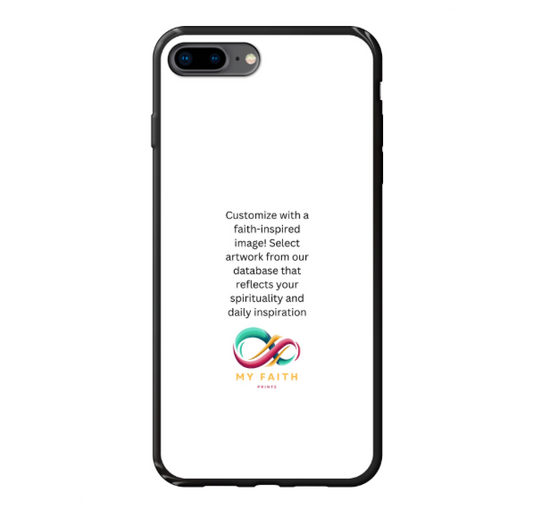 Apple iPhone 7 Plus / 8 Plus Soft case (back printed, black)
