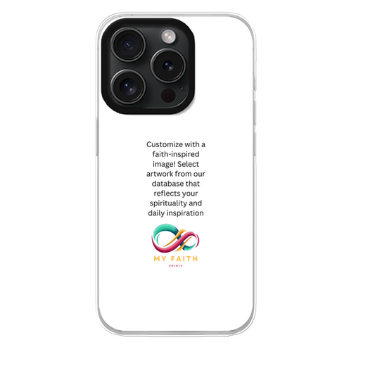 Apple iPhone 14 Pro Hybrid case with MagSafe (back printed, transparent)