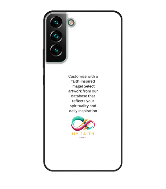 Samsung Galaxy S22 Plus Biodegradable case (back printed, black)