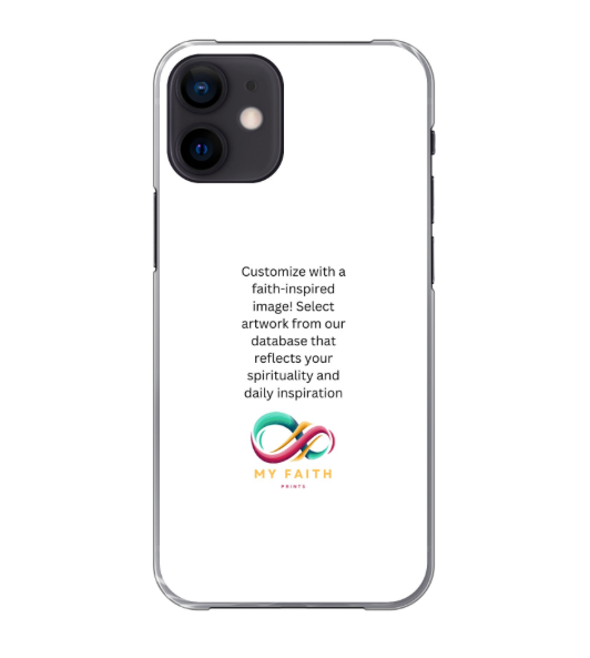 Apple iPhone 12 mini Hard case (back printed, transparent)