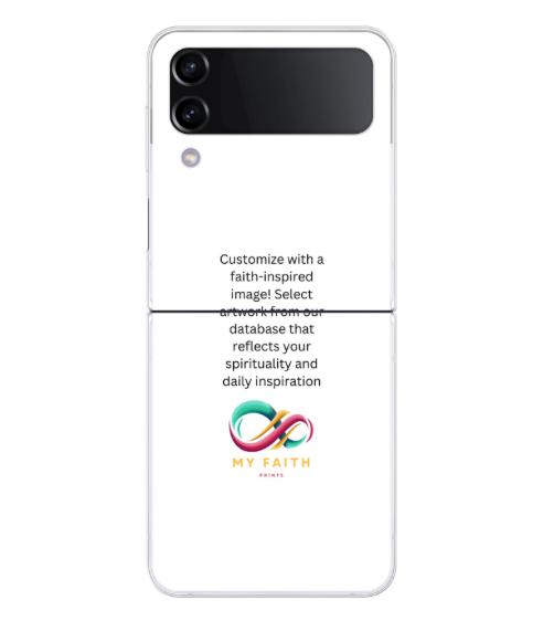 Samsung Galaxy Z Flip4 Soft case (back printed, transparent)