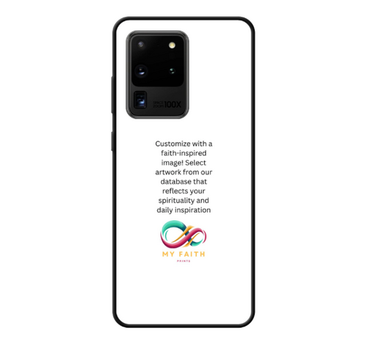 Samsung Galaxy S20 Ultra / Galaxy S20 Ultra 5G Soft case (back printed, black)