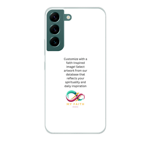 Samsung Galaxy S22 Soft case (back printed, transparent)