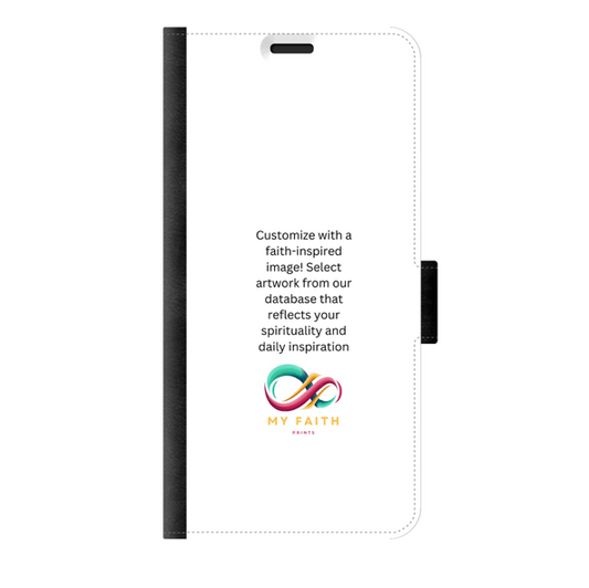 Samsung Galaxy S22 Plus Wallet case (front printed, black)