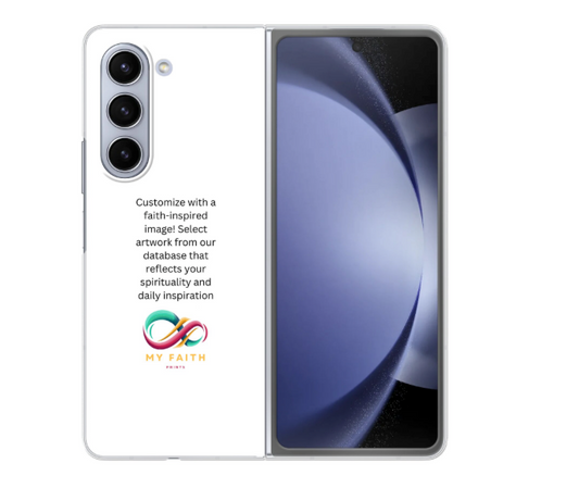 Samsung Galaxy Z Fold5 Hard case (back printed, transparent)