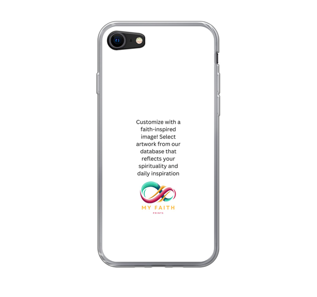 Apple iPhone 7 / 8 / SE (2020) / SE (2022) Soft case (back printed, transparent)