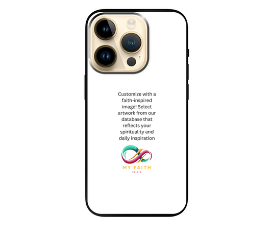 Apple iPhone 14 Pro Soft case (back printed, black)