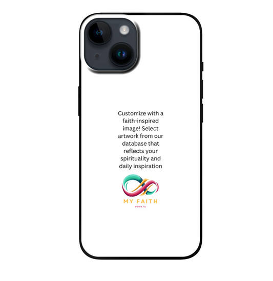 Apple iPhone 14 Soft case (back printed, black)